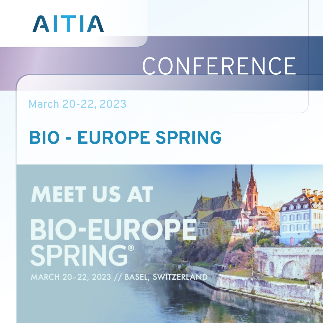 Join Aitia at BIO-Europe Spring 2023 in Basel, Switzerland
