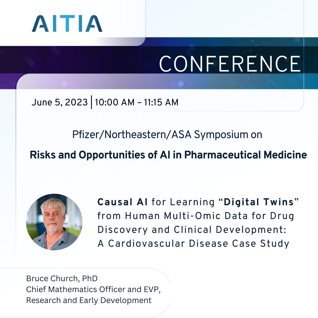 Join Aitia at the Symposium on Risks and Opportunities of AI in Pharmaceutical Medicine – AIPM 2023