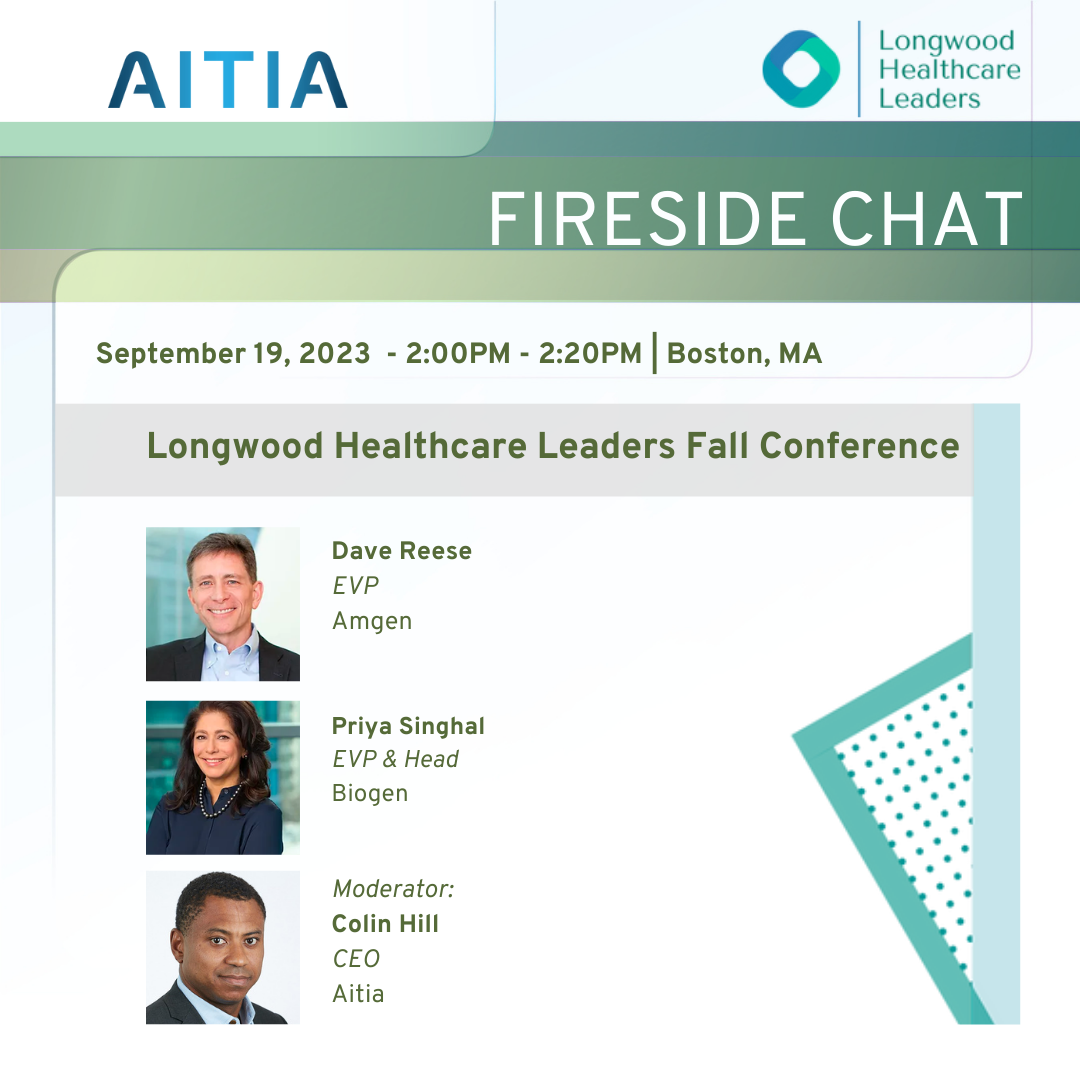 Fireside Chat: Join our CEO, Colin Hill on the Longwood Healthcare Leaders Fall Conference