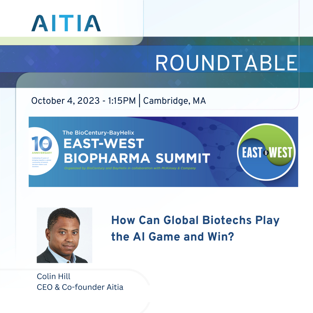 CEO and Investor Roundtable Discussion: Join our CEO, Colin Hill at BioCentury East-West Pharma Summit 2023