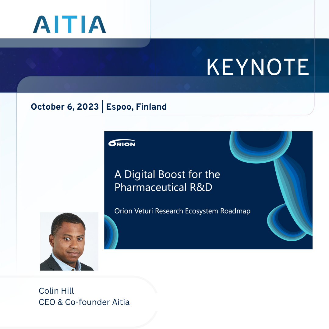 A Digital Boost for Pharmaceutical R&D: Join our CEO, Colin Hill at the Orion Day in Finland