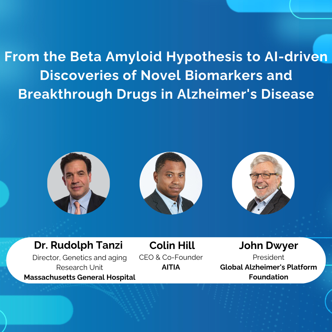 Webinar | From the beta-amyloid hypothesis to AI-driven discoveries of novel biomarkers and breakthrough drugs in Alzheimer’s Disease